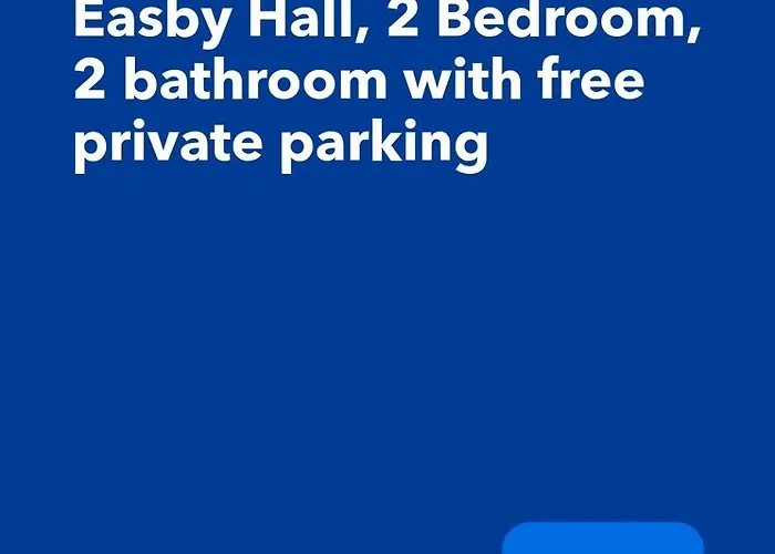 Апартаменты St Martin's View, 17 Easby Hall, 2 Bedroom, 2 Bathroom With Free Private Parking Скарборо